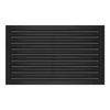 BUILDMART - 30x18 Black Modern AC Vent Cover - Decorative Air Vent - Standard Linear Slot Diffuser - Register Grille for Ceiling, Walls & Floors - Texas Buildmart Questions & Answers